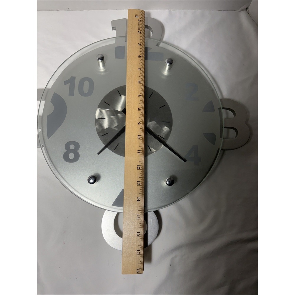 Modern Wall Clock Mid Century Modern Inspired Home Decor - Picture 4 of 8